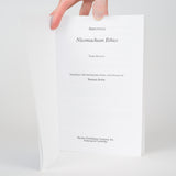 Nicomachean Ethics (Third Edition) - Aristotle; Irwin, Terence (translator, introduction, notes, glossary)