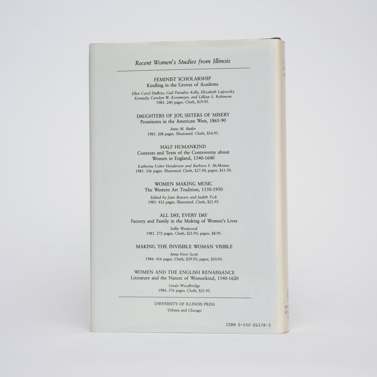 For Alma Mater: The Theory and Practice of Feminist Scholarship