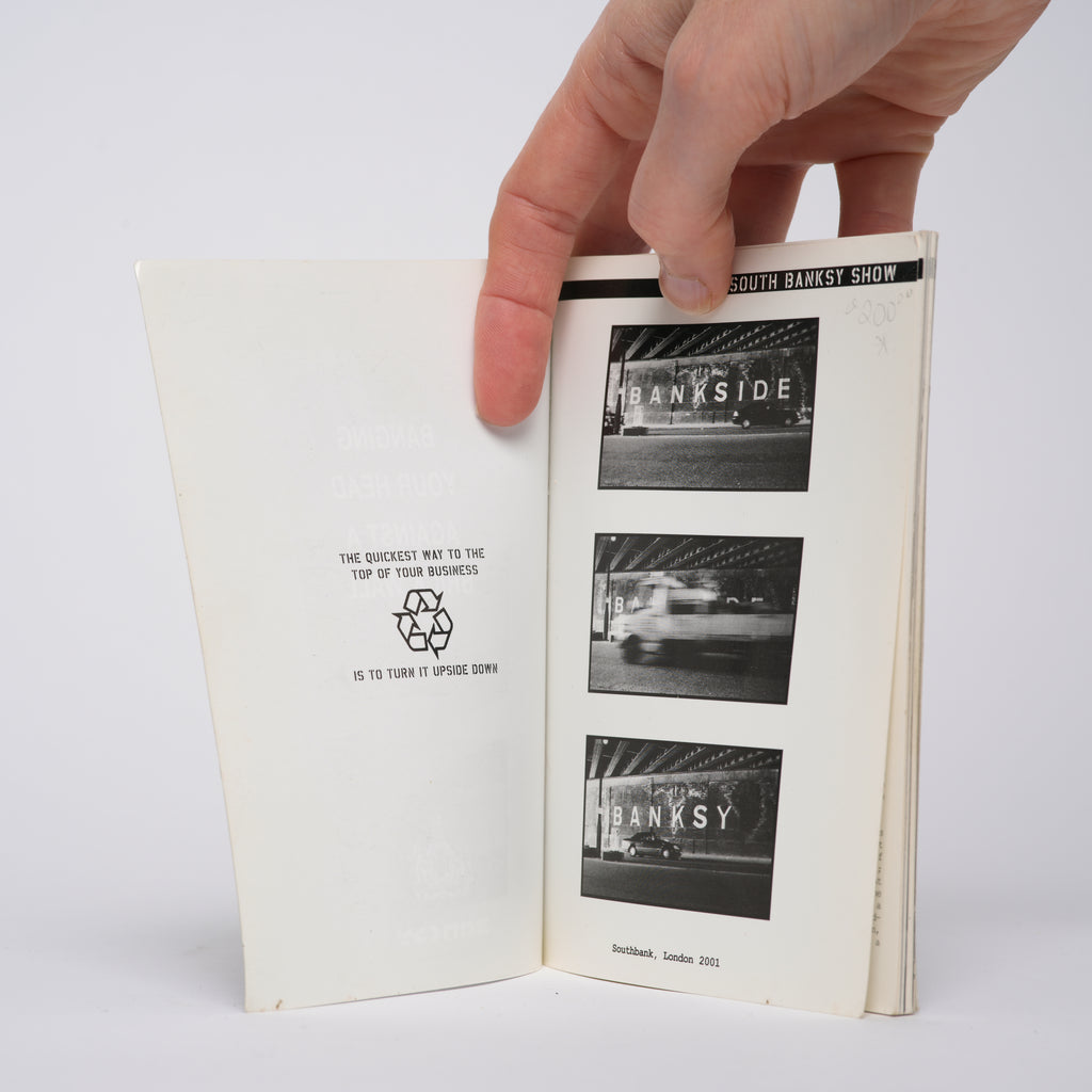 Banging Your Head Against a Brick Wall [True First Edition] - Banksy