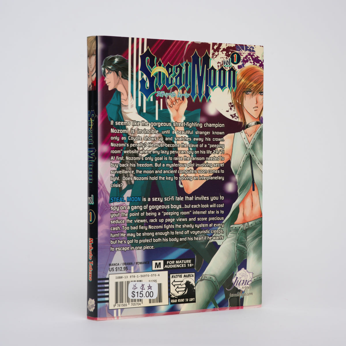 Steal Moon Volume 1 (Yaoi Manga)