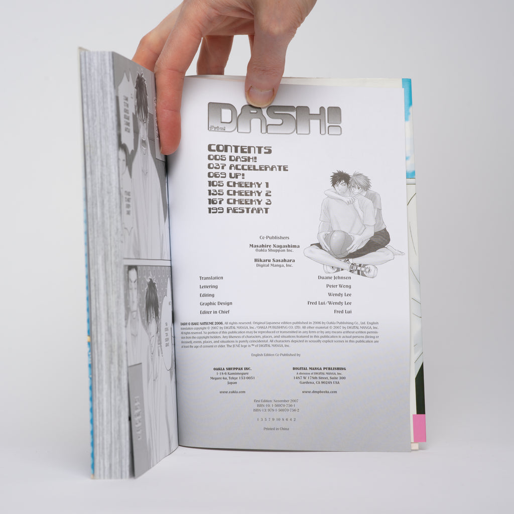 Dash! (Yaoi Manga) - Natsume, Isaku