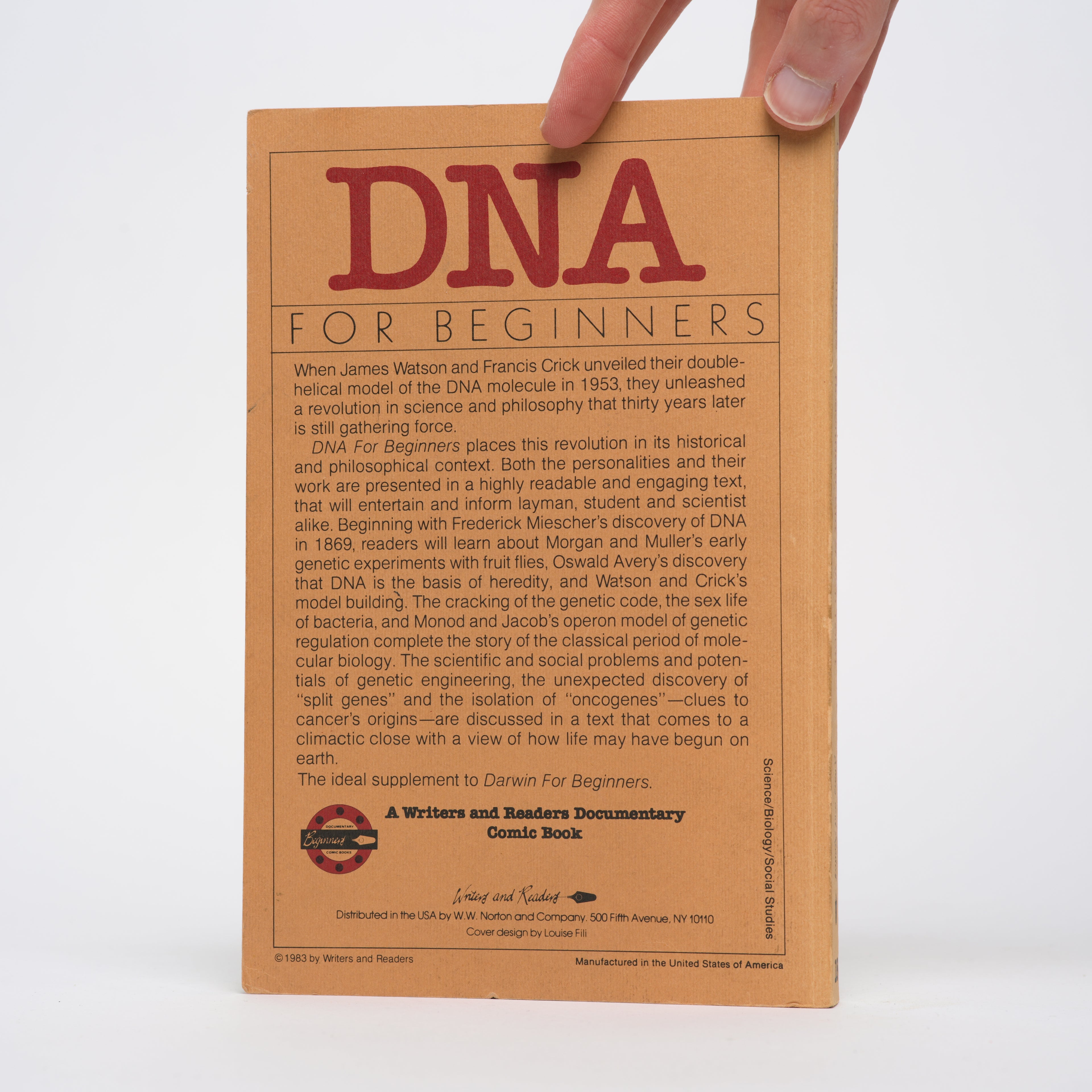 DNA for Beginners: A Writers and Readers Documentary Comic Book - Rosenfield, Israel; Ziff, Edward; Van Loon, Borin