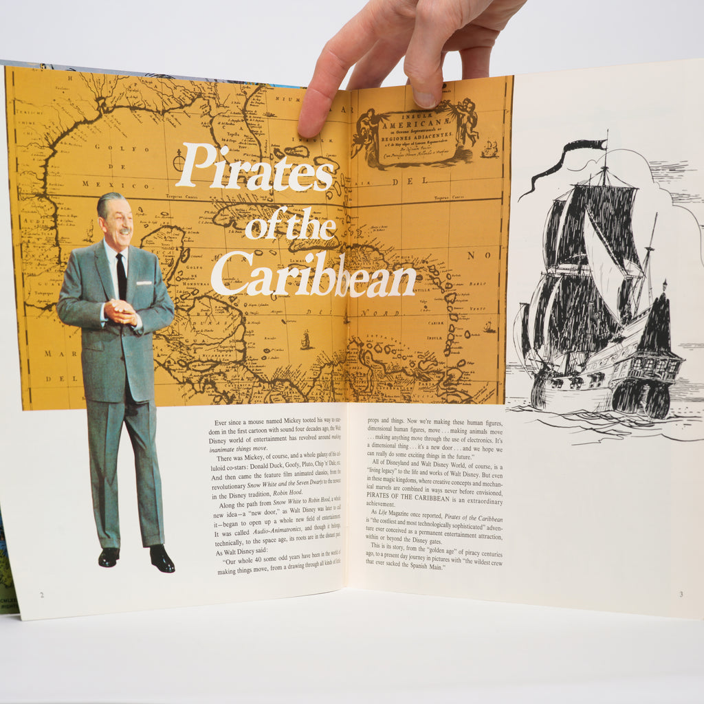 Walt Disney's Pirates of the Caribbean - Souvenir Program Book