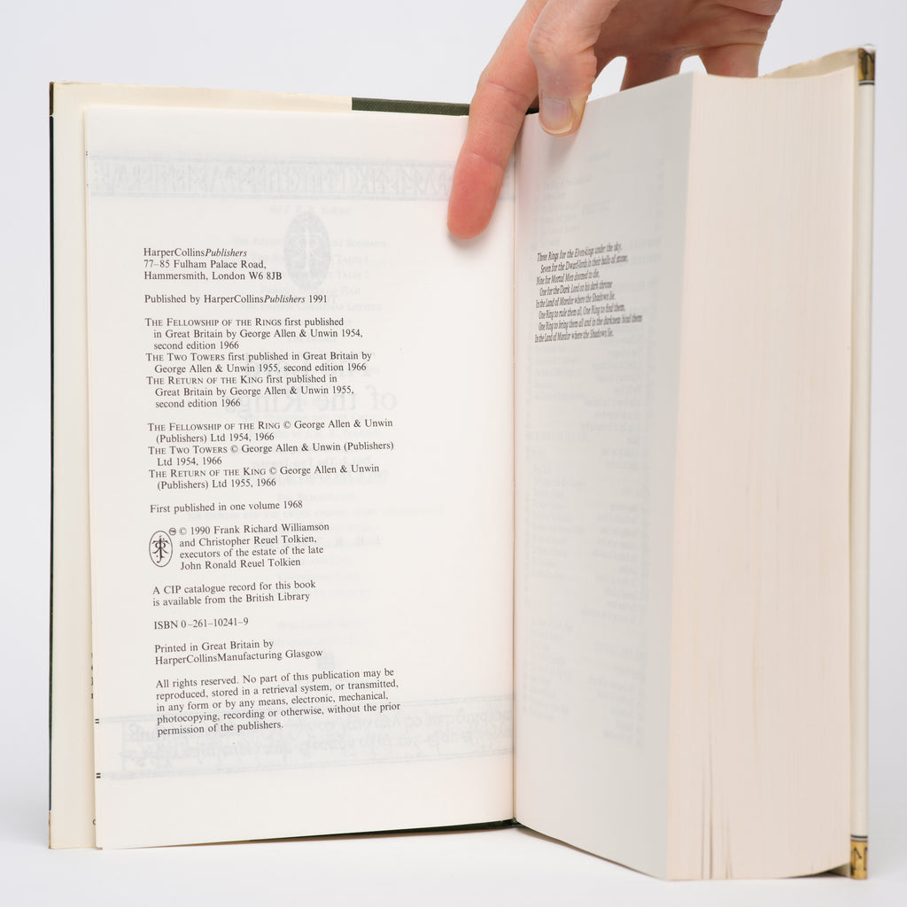 The Lord of the Rings: One-Volume Edition - Tolkien, J. R. R.