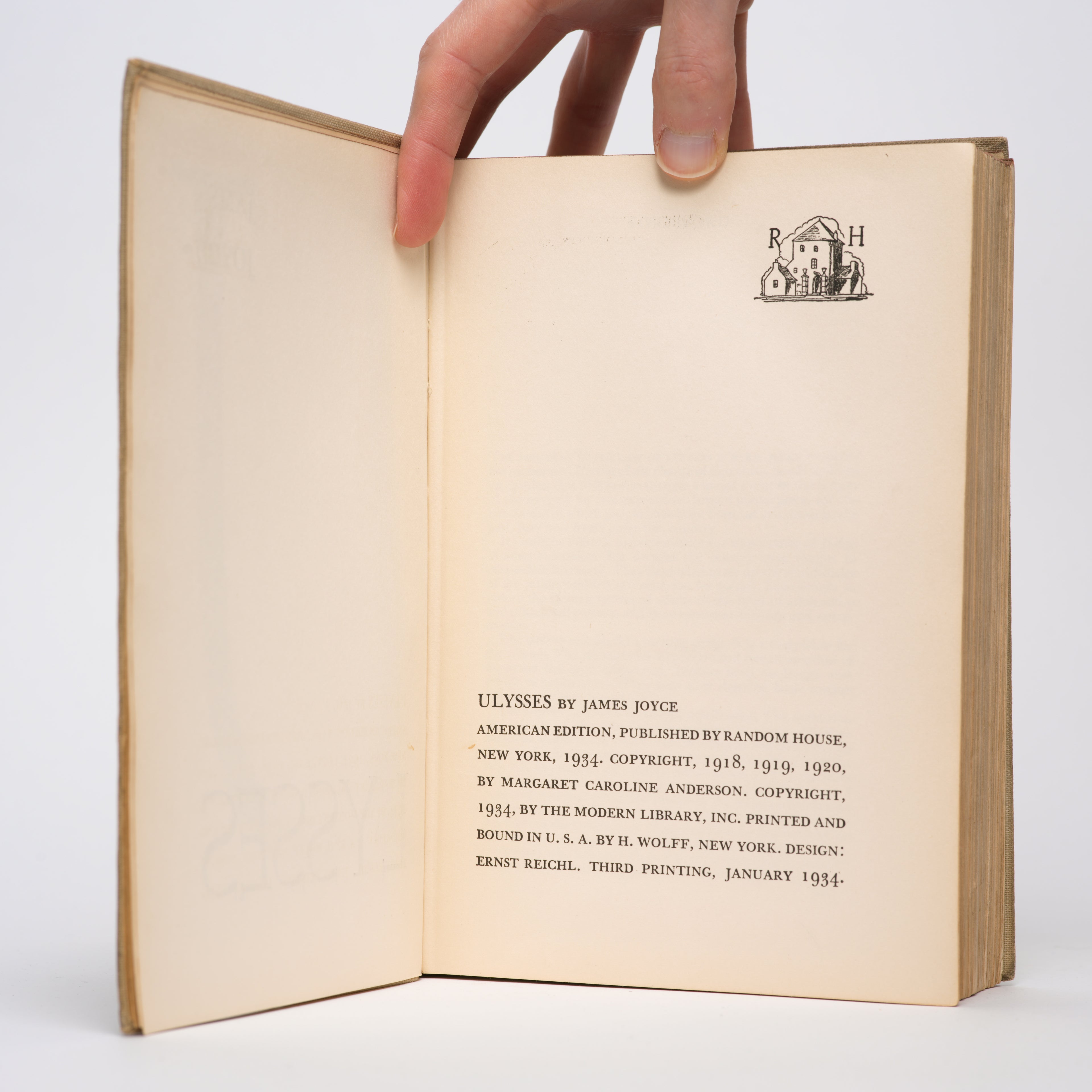 Ulysses [First U.S. Edition/Third Printing] - Joyce, James