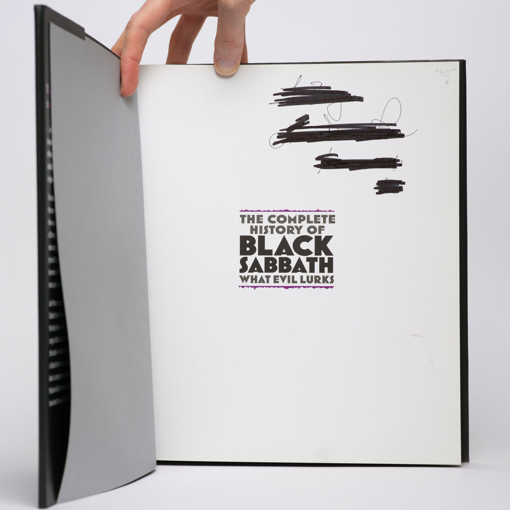 The Complete History of Black Sabbath: What Evil Lurks - McIver, Joel; Flynn, Robb (foreword)