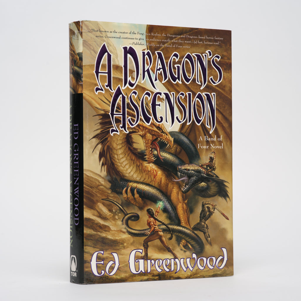A Dragon's Ascension (Band of Four #3) - Greenwood, Ed