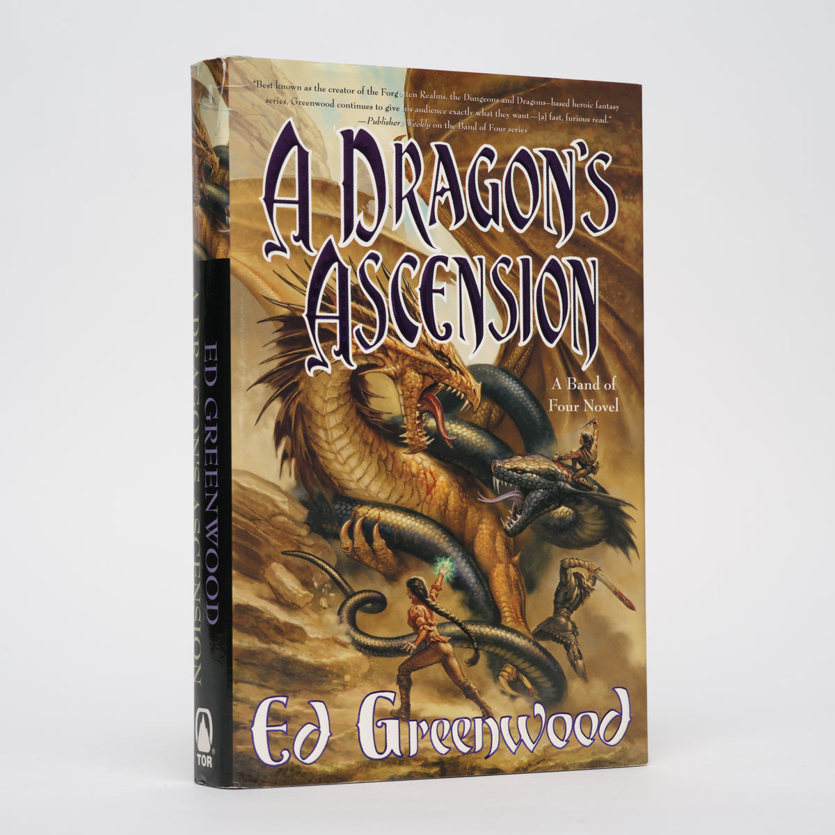 A Dragon's Ascension (Band of Four #3) - Greenwood, Ed