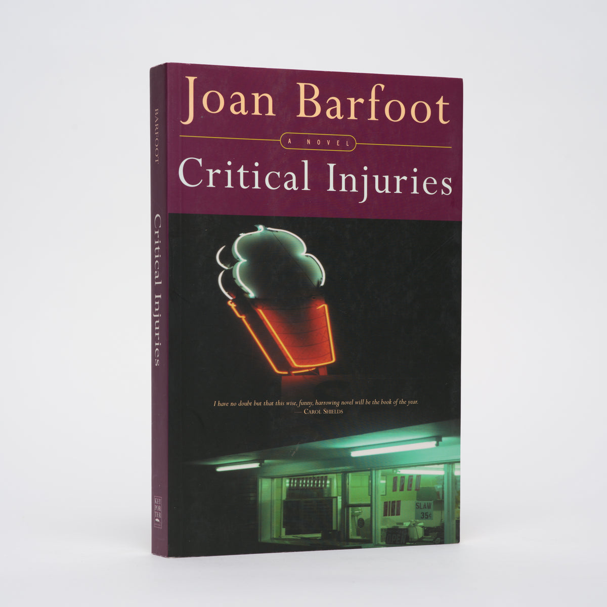 Critical injuries [Signed] - Barfoot, Joan