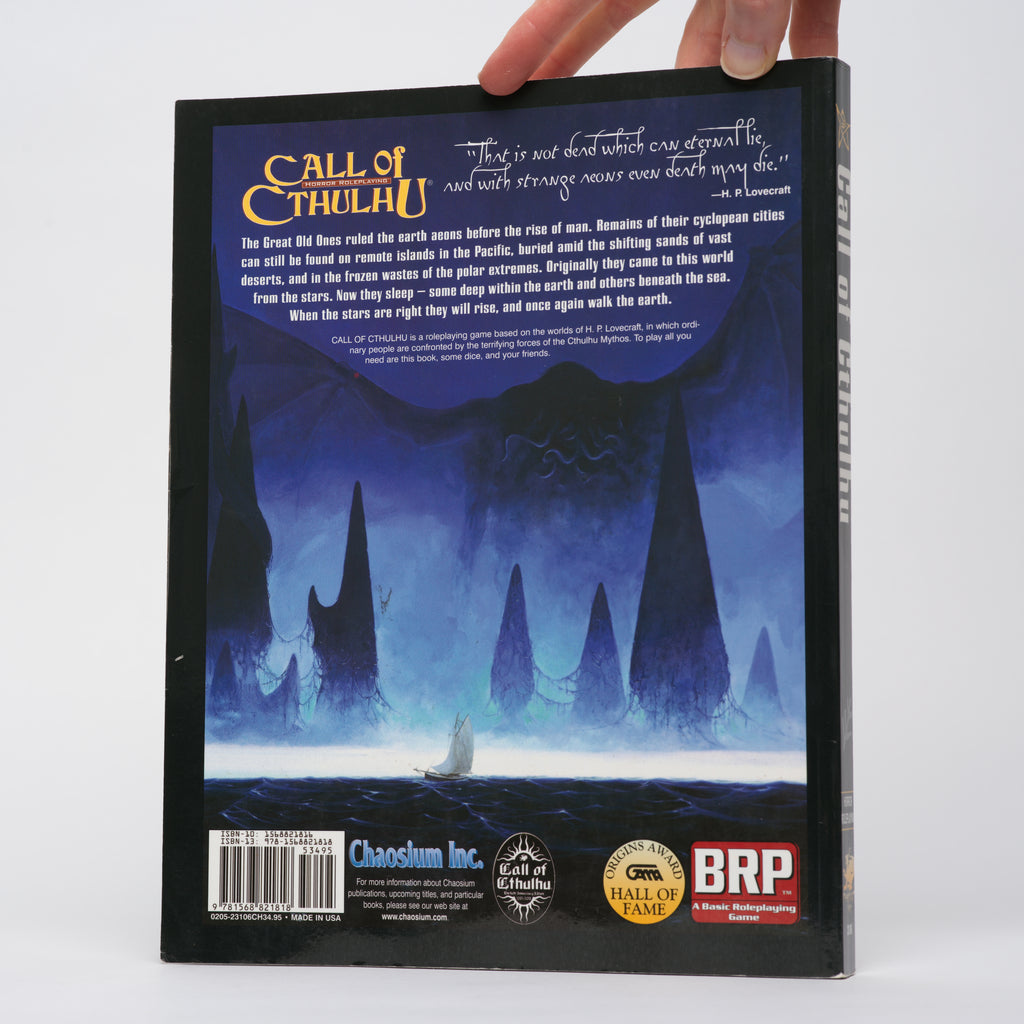 Call of Cthulhu RPG: Horror Roleplaying in the Worlds of H. P. Lovecraft (Sixth Edition)