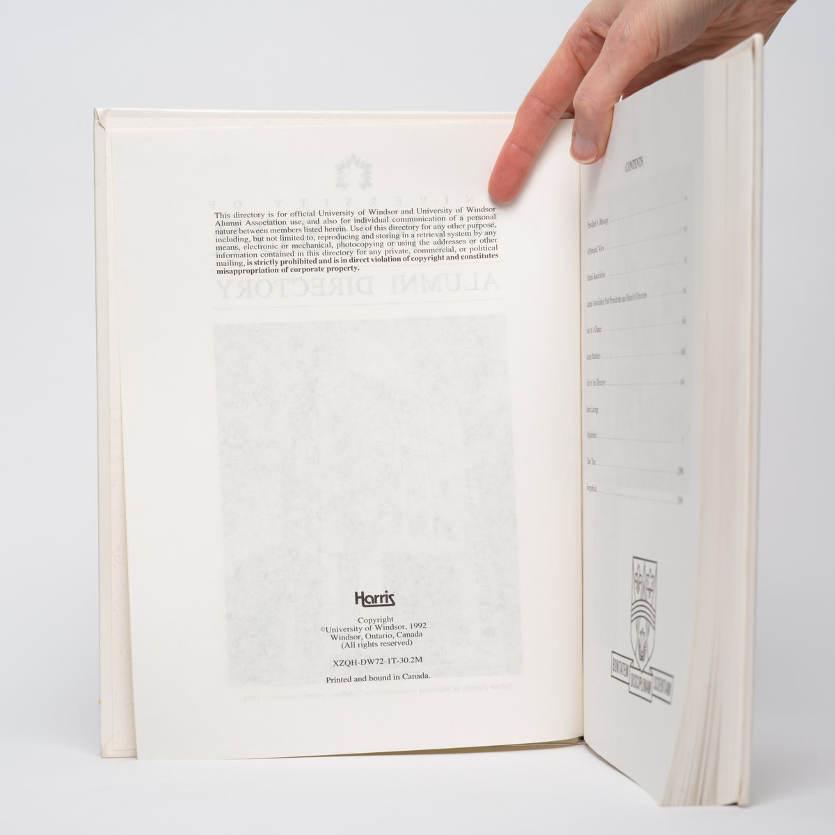 University of Windsor Alumni Directory 1992