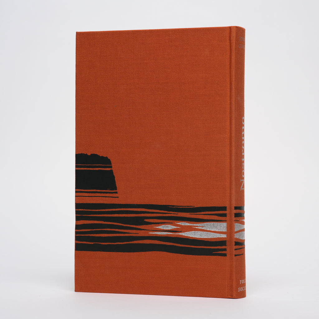Nostromo [Folio Society] - Conrad, Joseph; Holmes, Richard (introduction); Hogarth, Paul (lithographs)