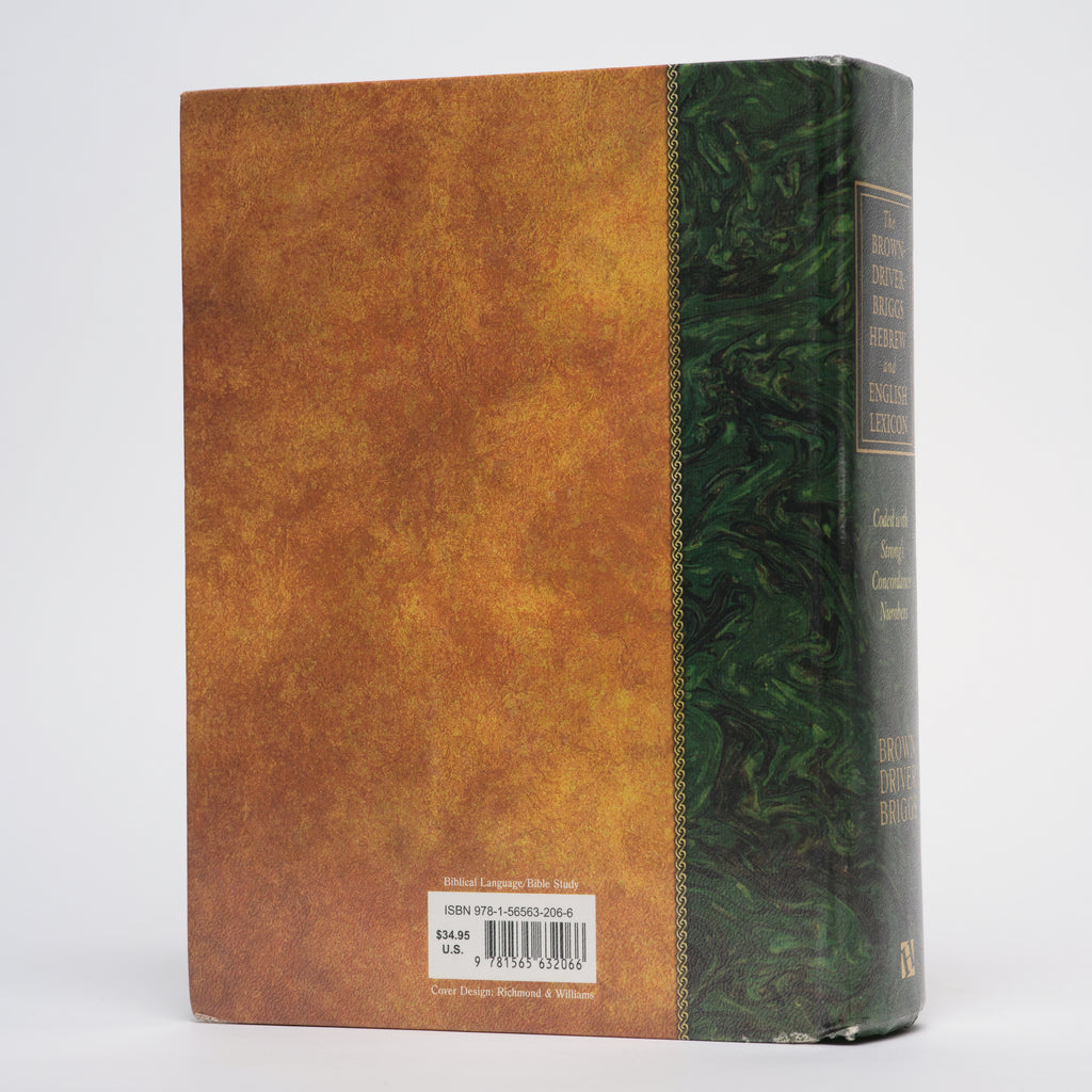 The Brown-Driver-Briggs Hebrew and English Lexicon - Brown, Francis; Driver, S.; Briggs, C.