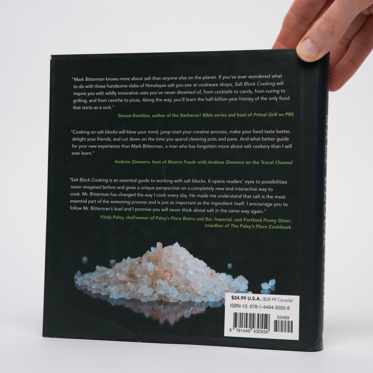 Salt Block Cooking: 70 Recipes for Grilling, Chilling, Searing, and Serving on Himalayan Salt Blocks - Bitterman, Mark