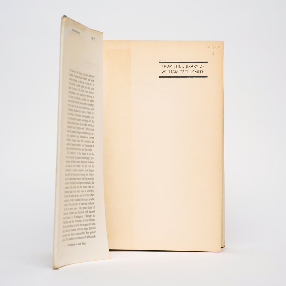 The Year 2000: A Framework for Speculation on the Next Thirty-Three Years