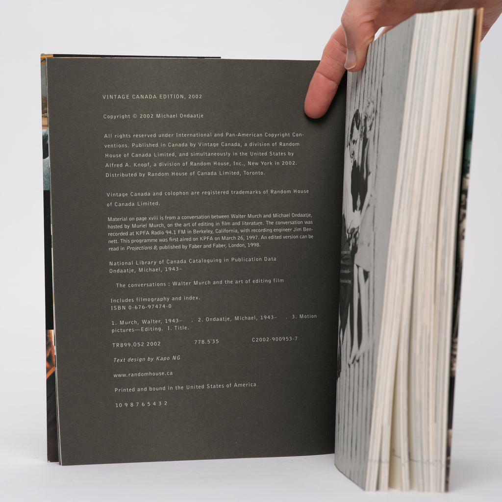 The Conversations: Walter Murch and the Art of Editing Film - Ondaatje, Michael