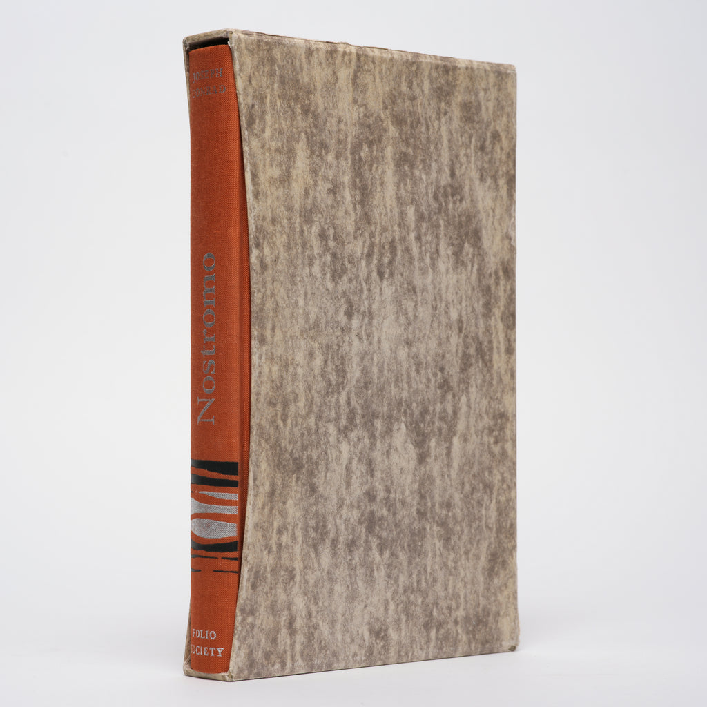 Nostromo [Folio Society] - Conrad, Joseph; Holmes, Richard (introduction); Hogarth, Paul (lithographs)