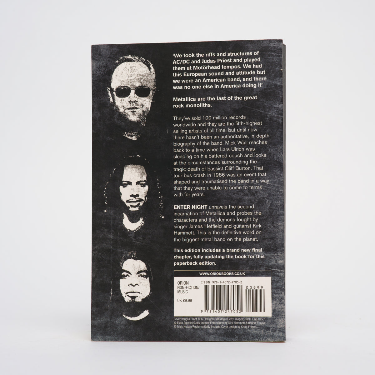 Enter Night: Metallica - The Biography (Updated Edition) - Wall, Mick