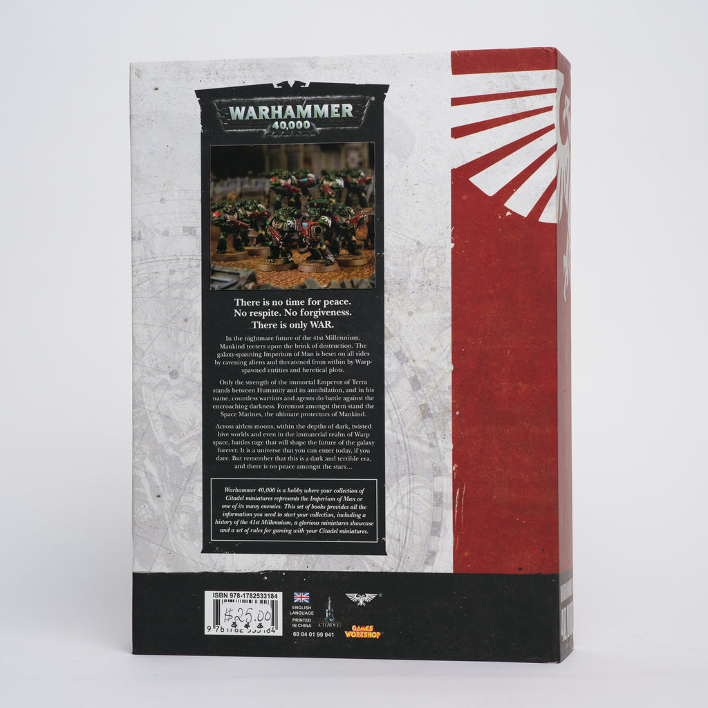 Warhammer 40,000 3-Volume Set [The Rules; A Galaxy of War; Dark Millennium]