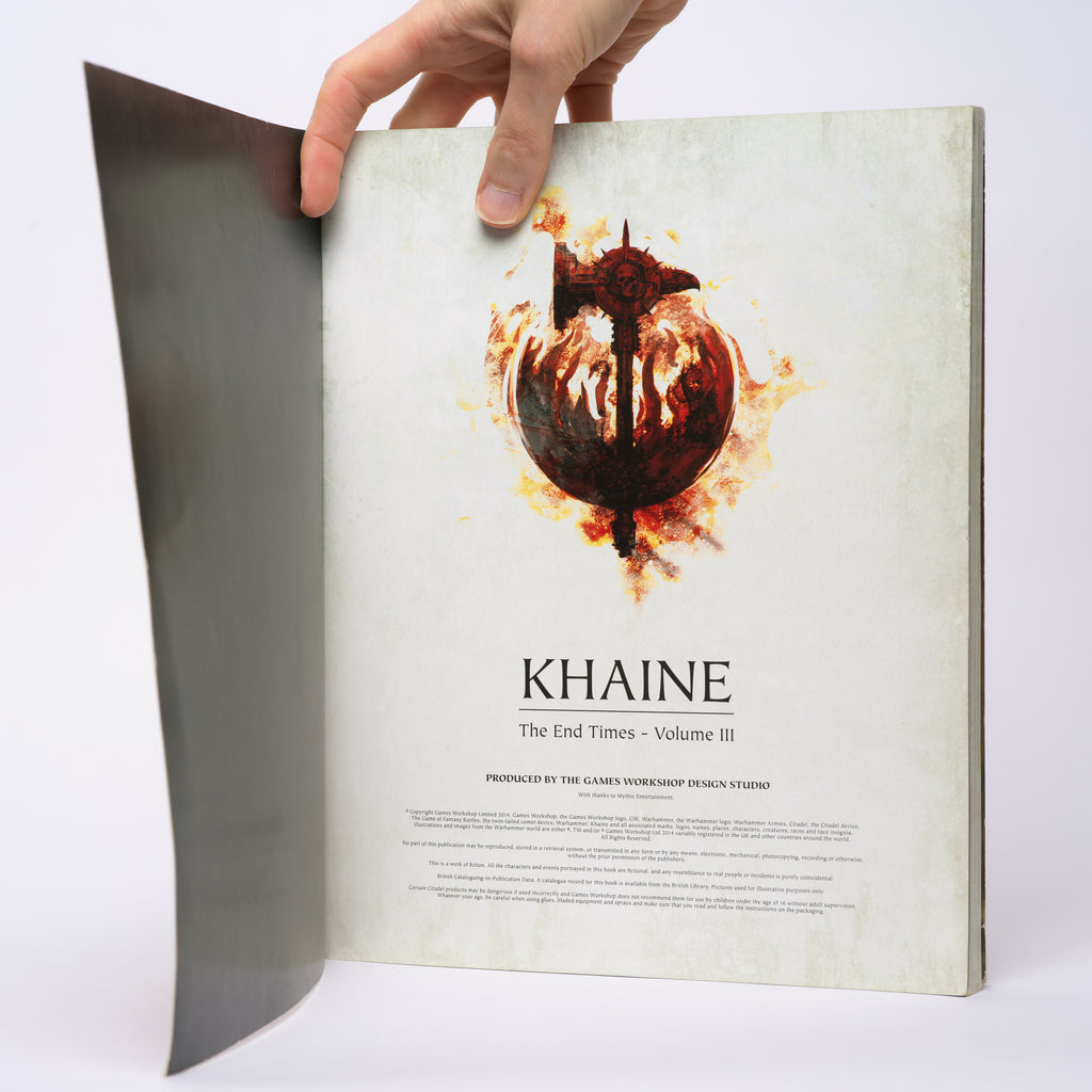 Warhammer The End Times Khaine (2 Vols.)