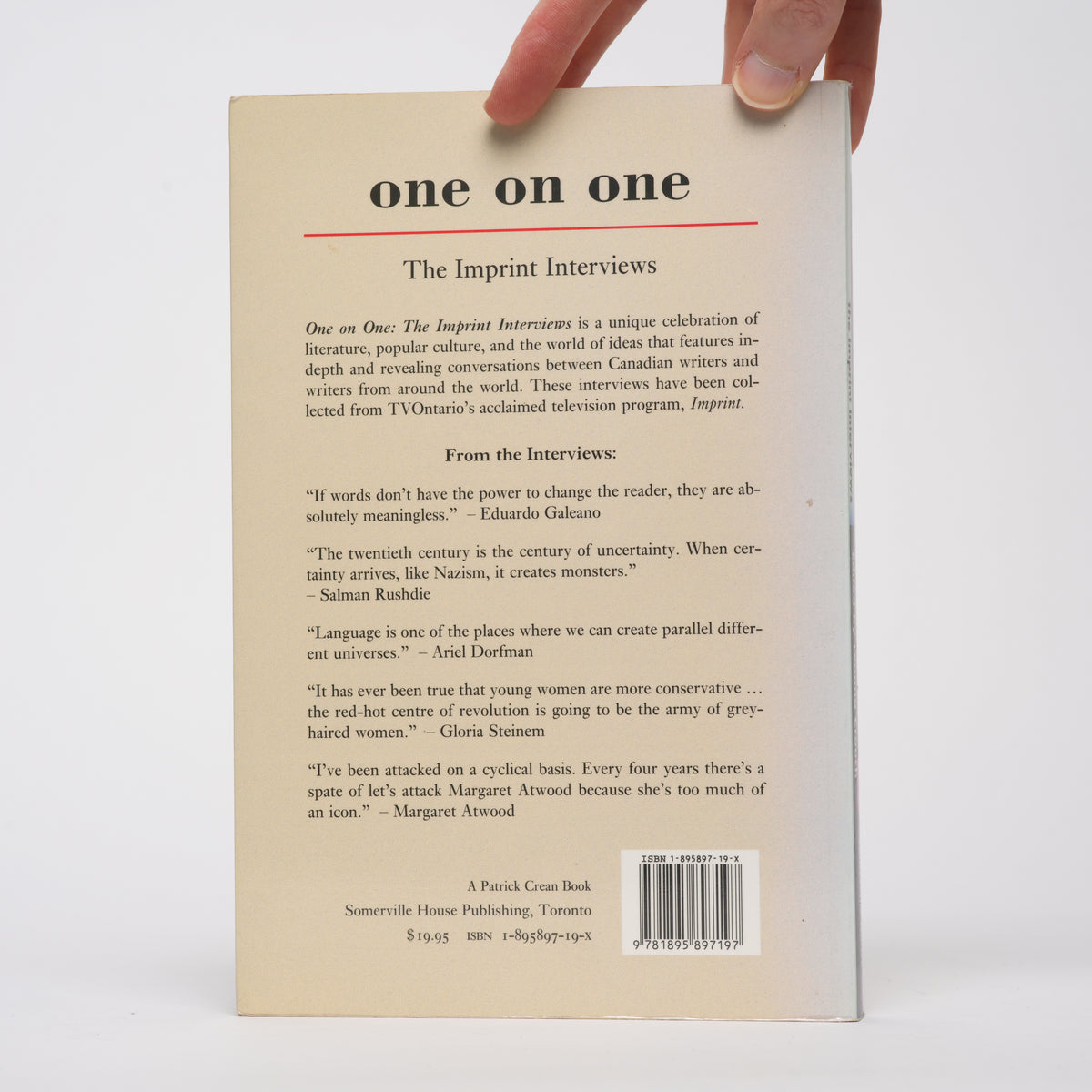 One on One: The Imprint Interviews - Crouch, Leanna (editor)
