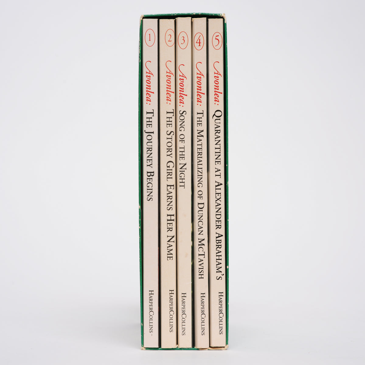 The Road to Avonlea Collection: Books #1-5 (The Journey Begins; The Story Girl Earns Her Name; Song of the Night; The Materializing of Duncan McTavish; Quarantine at Alexander Abraham's)