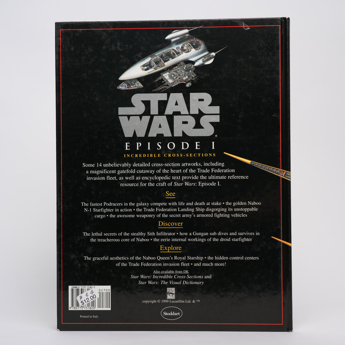 Star Wars Episode I: Incredible Cross Sections - Reynolds, David West