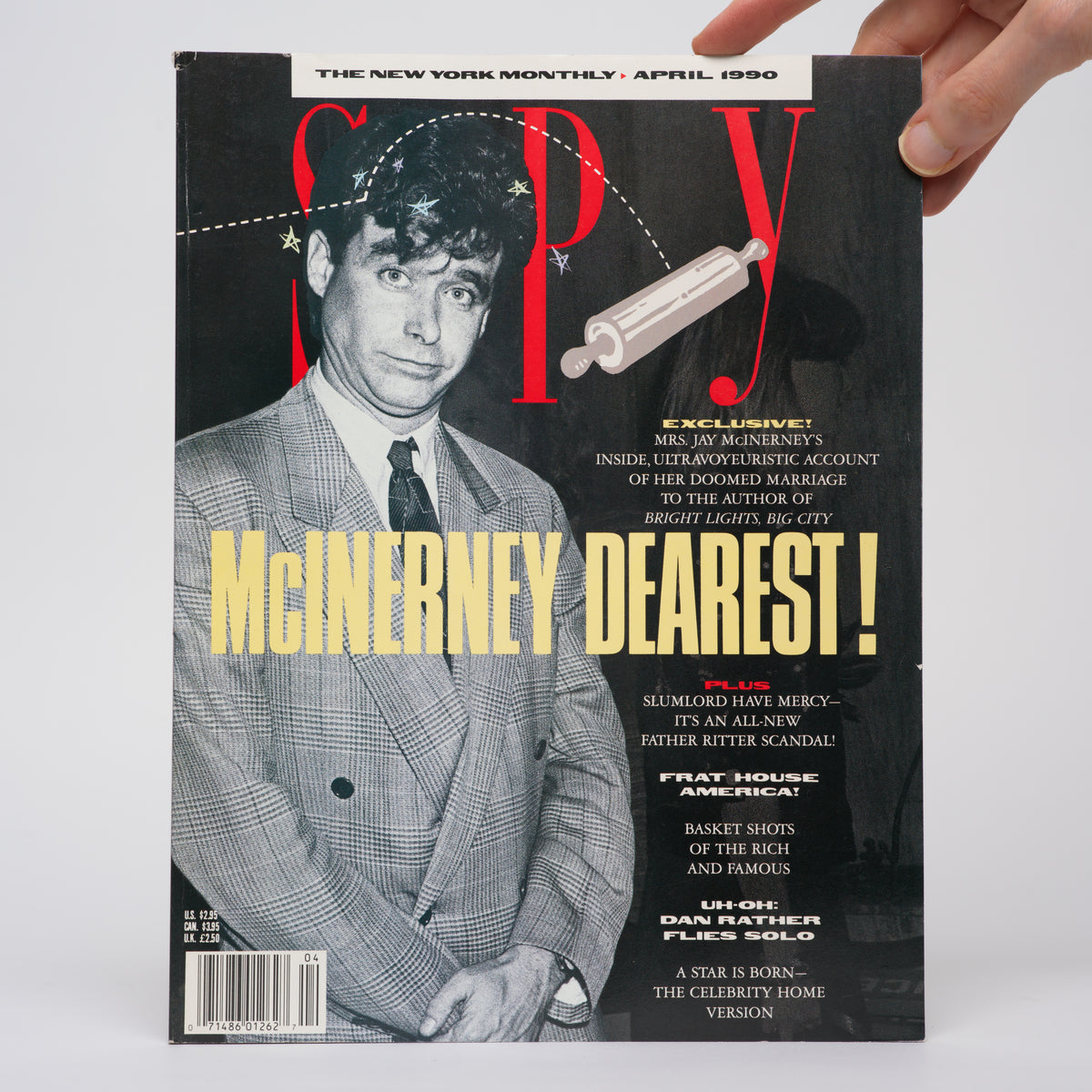Spy Magazine - April 1990 (Jay McInerney Cover)