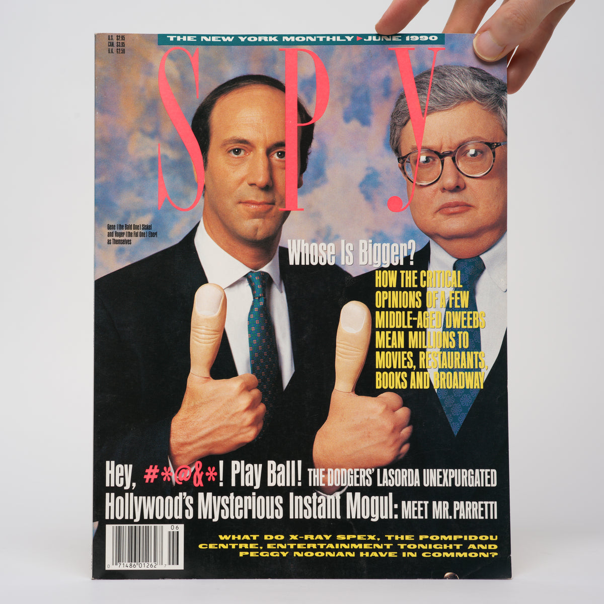 Spy Magazine - June 1990 (Gene Siskel & Roger Ebert Cover)
