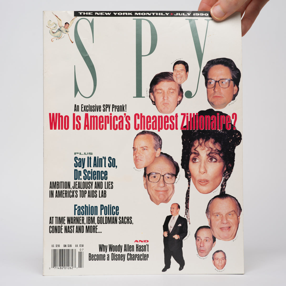 Spy Magazine - July 1990 ("Who Is America's Cheapest Zillionaire?" Cover)