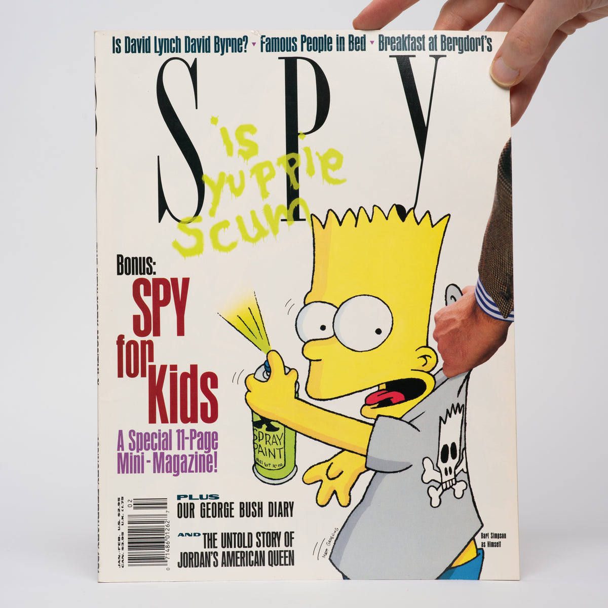Spy Magazine - January-February 1991 (Bart Simpson Cover)