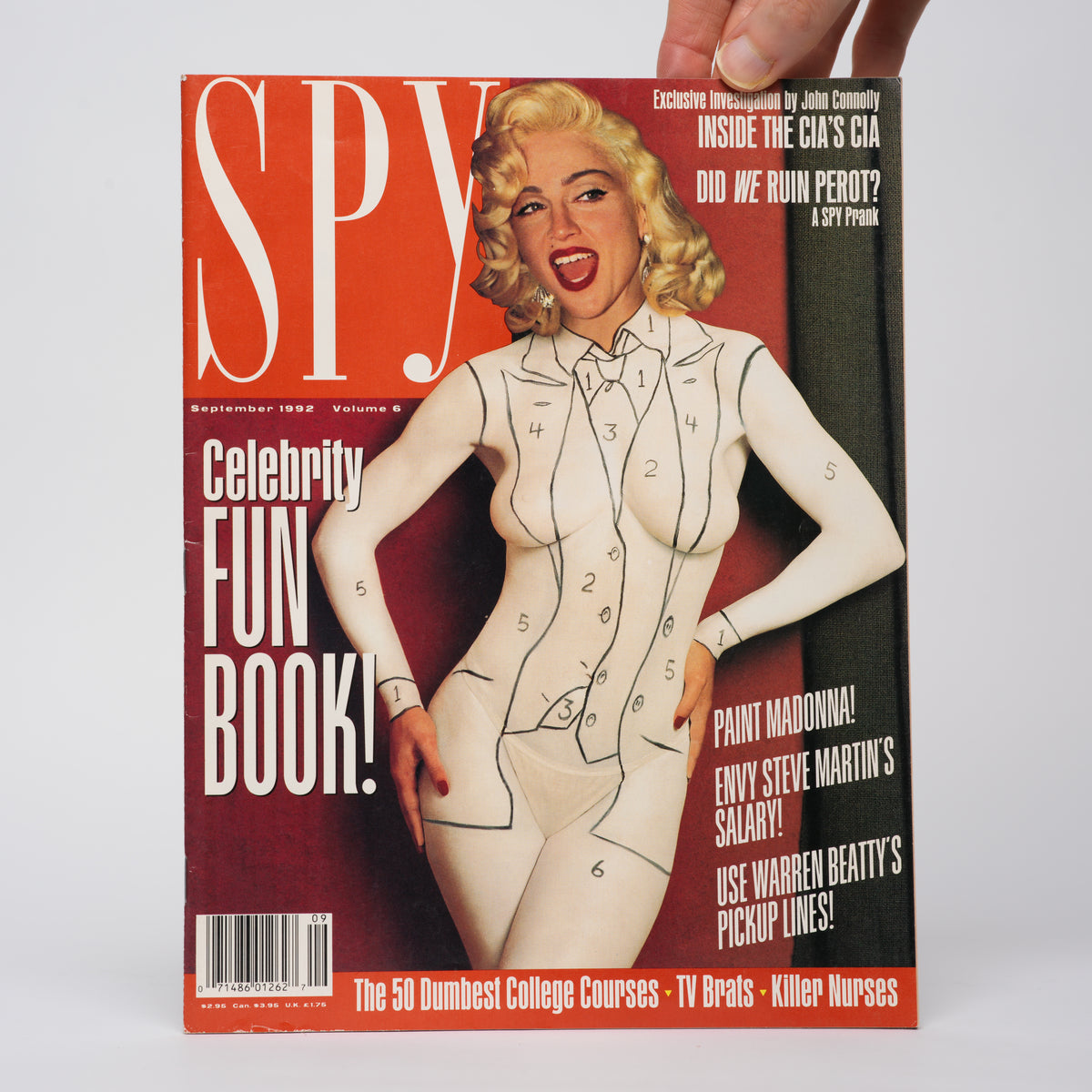Spy Magazine - September 1992 ("Paint Madonna" Cover)