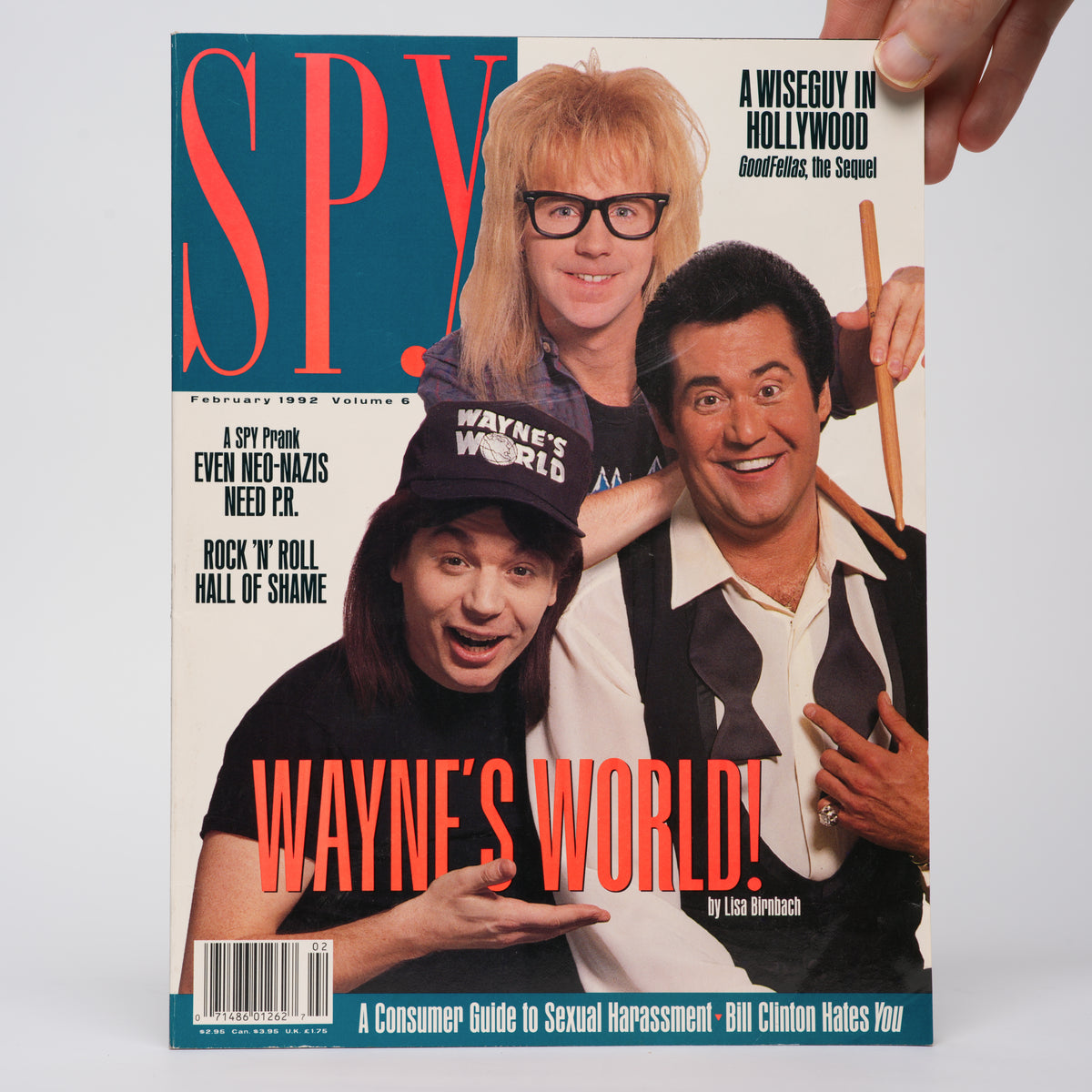 Spy Magazine - February 1992 (Wayne's World Cover)
