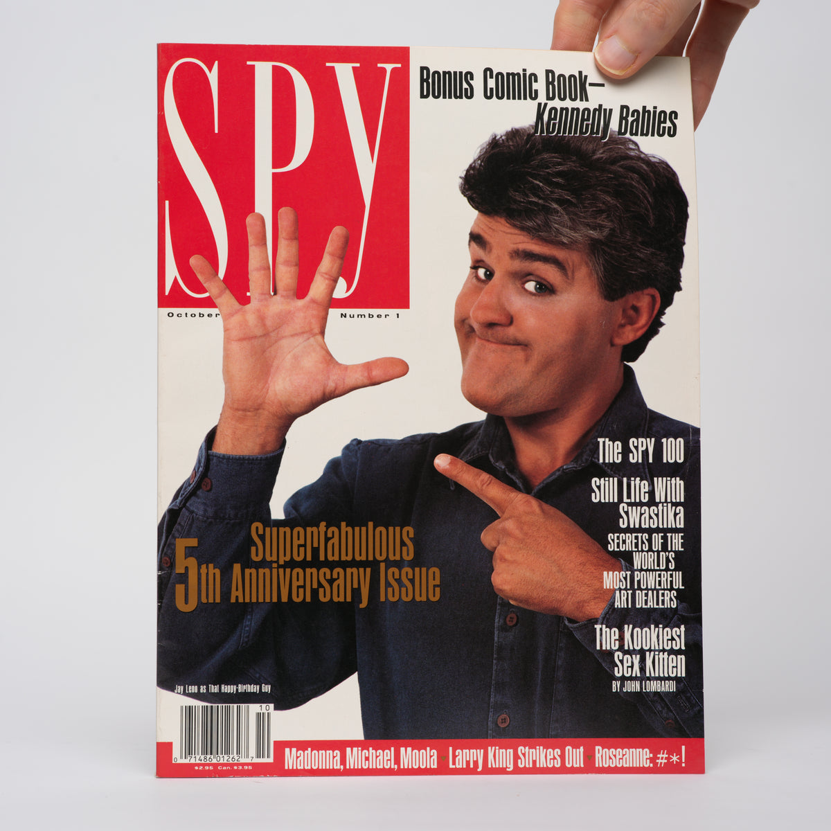 Spy Magazine - October 1991 (Jay Leno Cover)