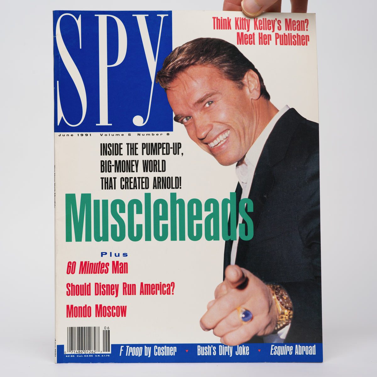Spy Magazine - June 1991 (Arnold Schwarzenegger "Muscleheads" Cover)