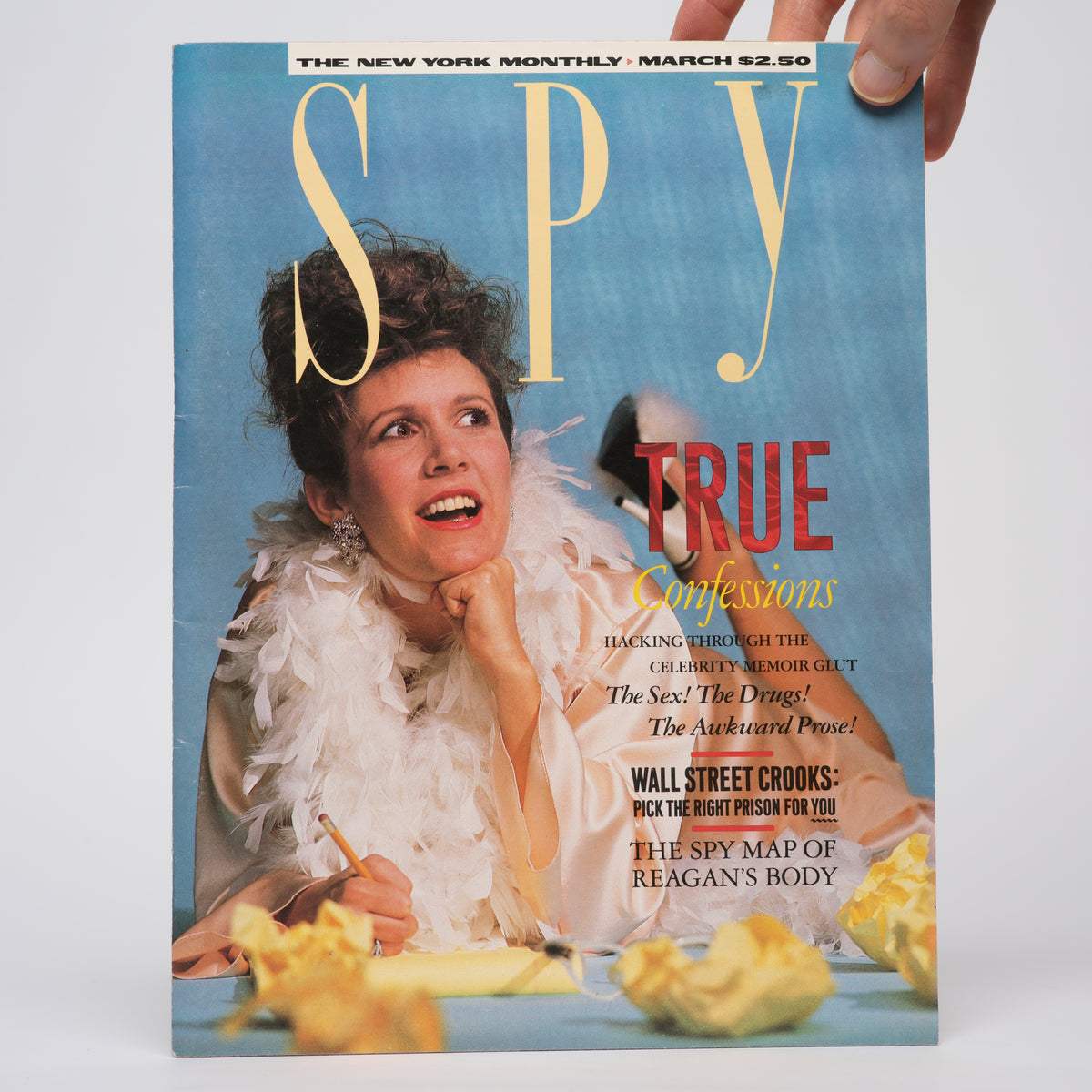 Spy Magazine - March 1987 (Carrie Fisher Cover)
