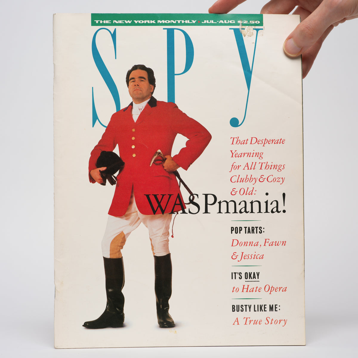 Spy Magazine - July-August 1987 ("WASPmania!" Cover)