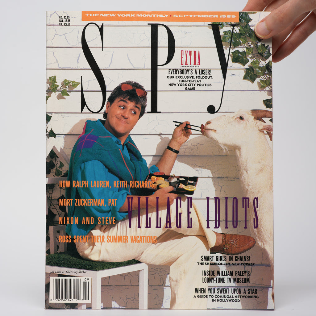 Spy Magazine - September 1989 (Jay Leno Cover)