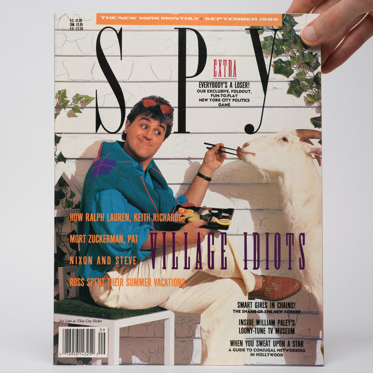 Spy Magazine - September 1989 (Jay Leno Cover)