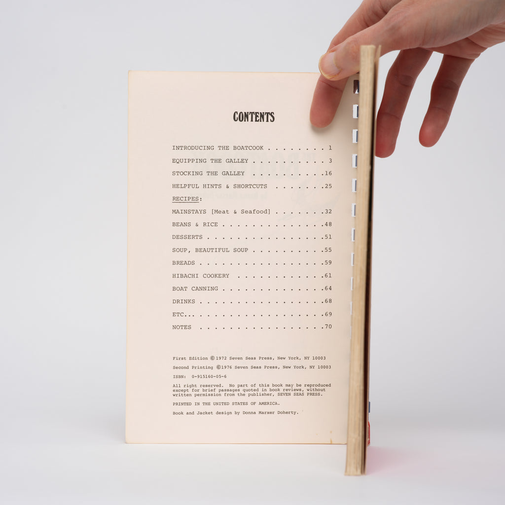 The Boatcook - Doherty, Donna Marxer