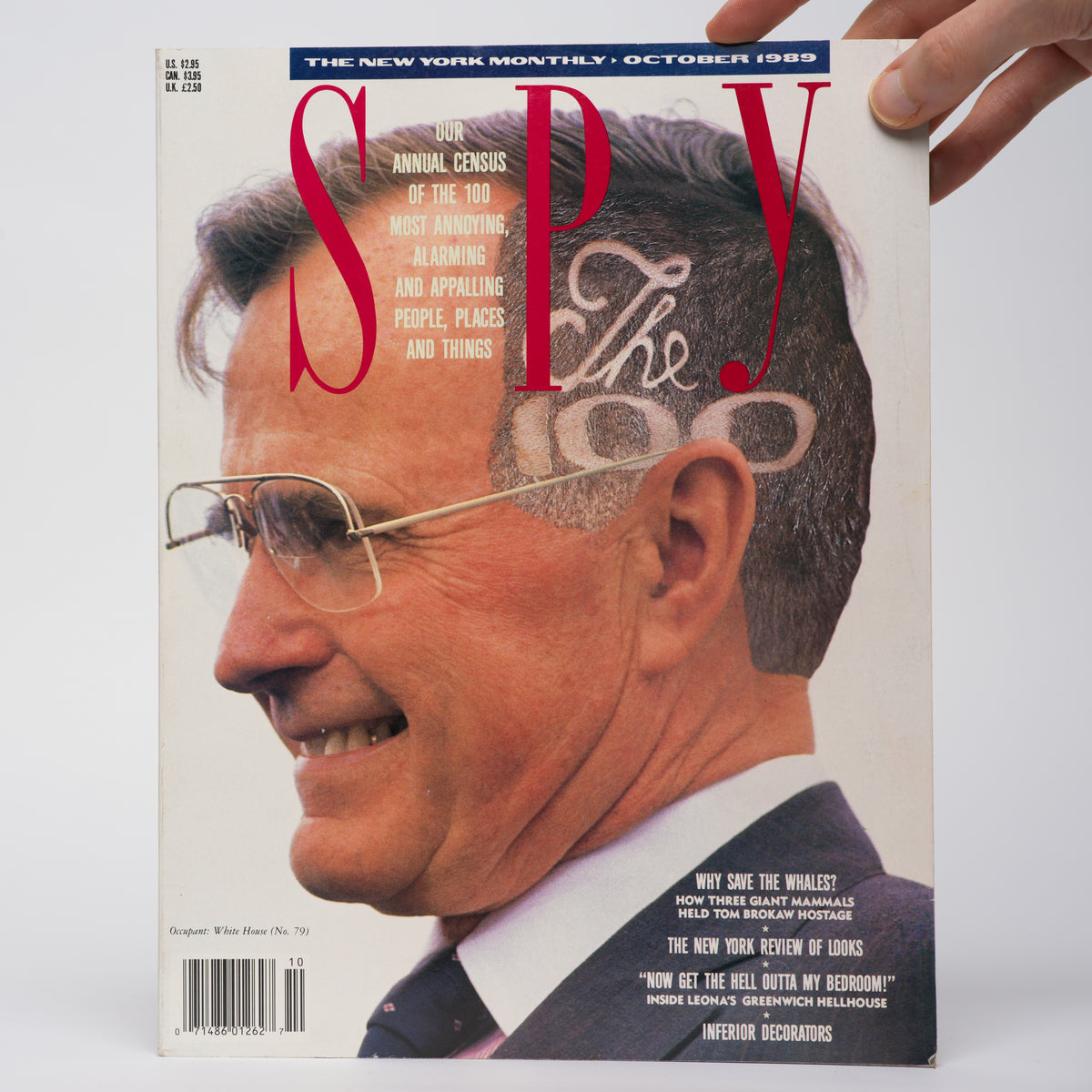 Spy Magazine - October 1989 (George H. W. Bush Cover)