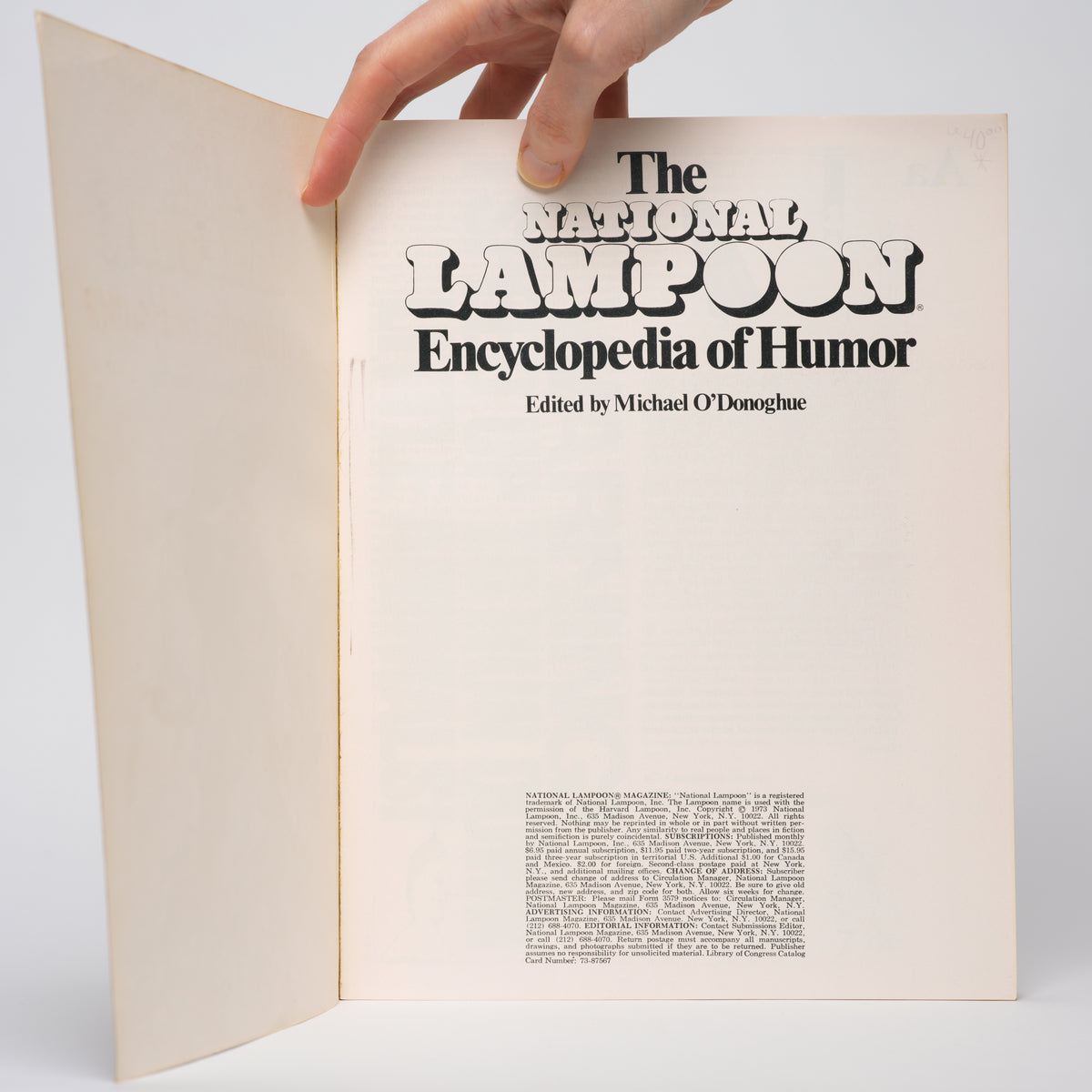 The National Lampoon Encyclopedia of Humor