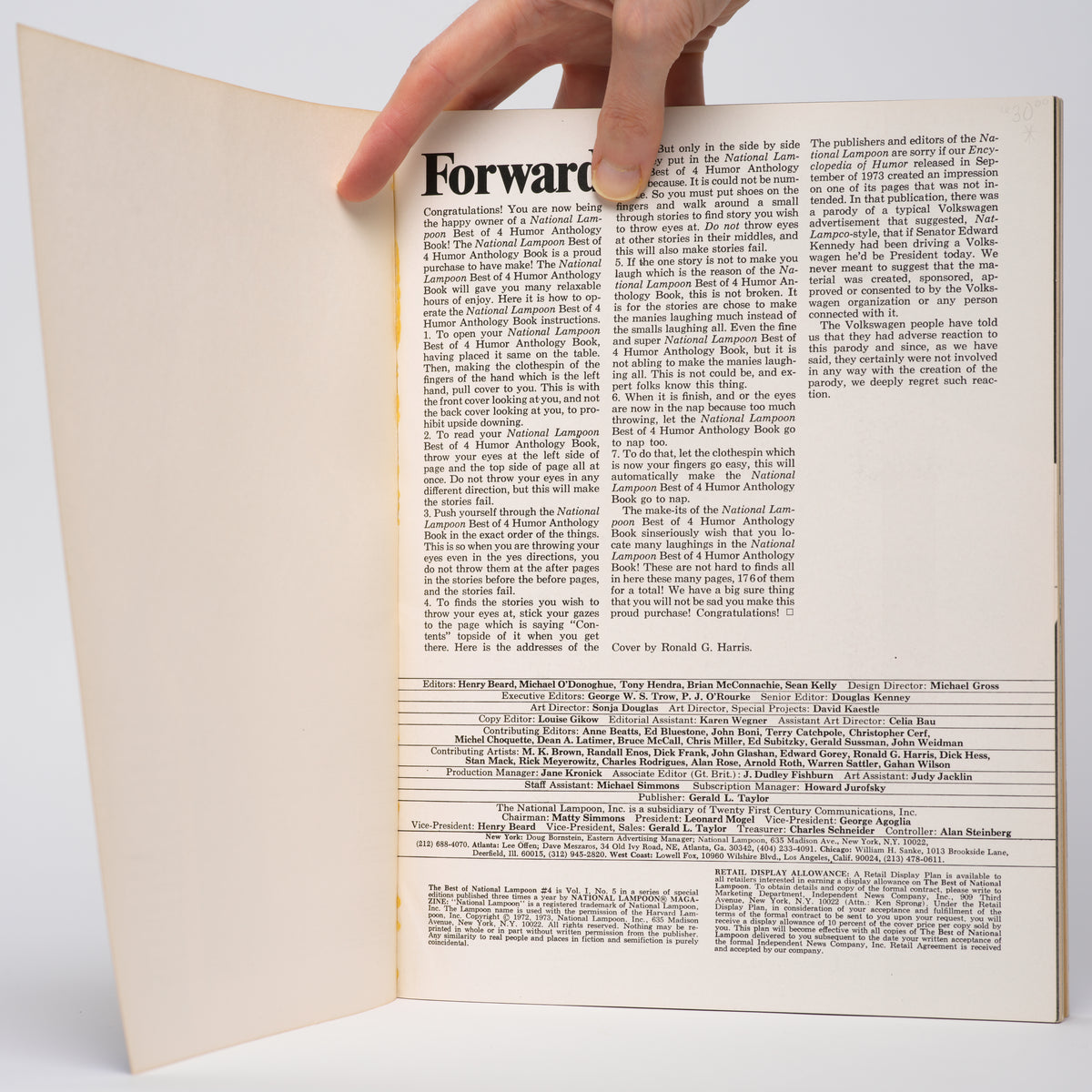 The Best of National Lampoon #4 (Vol. I, No. 5)