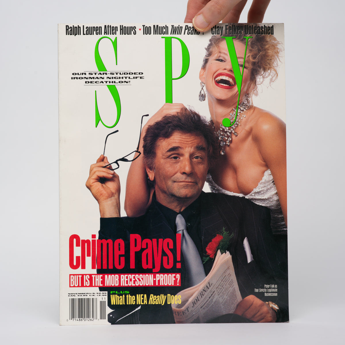 Spy Magazine - November 1990 (Peter Falk Cover)