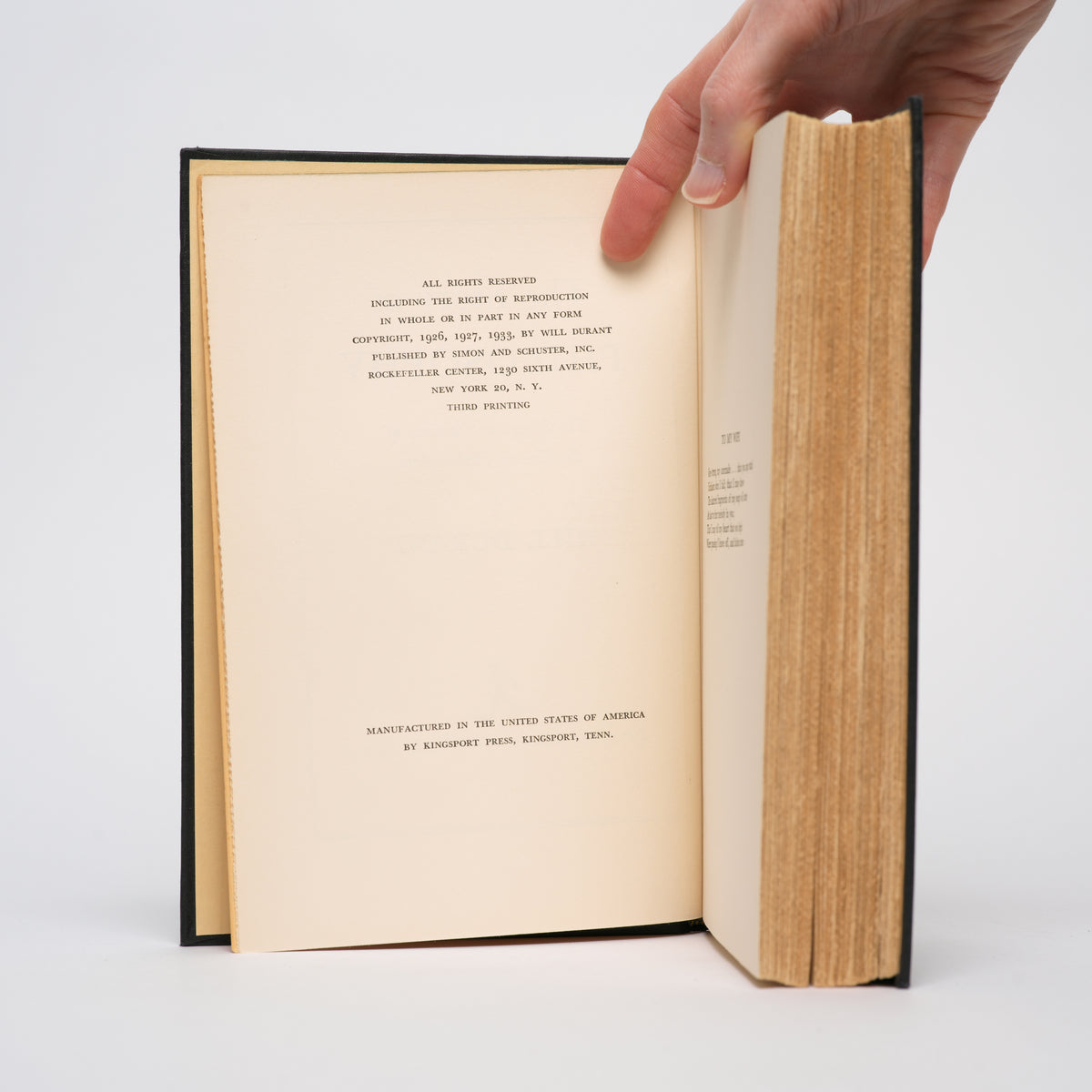 The Story of Philosophy: The Lives and Opinions of the Greater Philosophers - Durant, Will