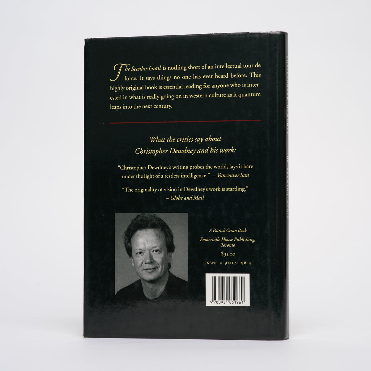 The Secular Grail: Paradigms of Perception [SIGNED] - Dewdney, Christopher