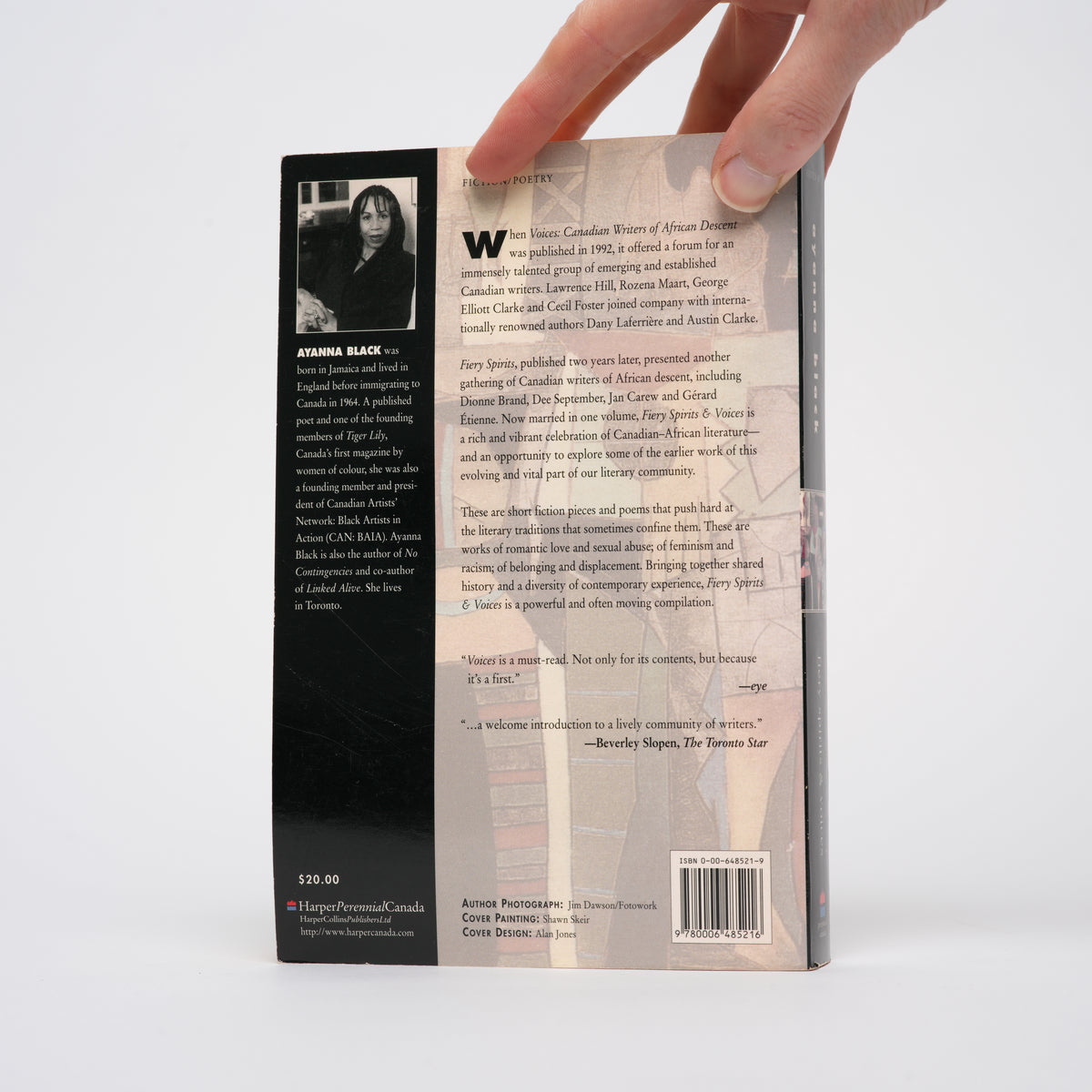Fiery Spirits & Voices: Canadian Writers of African Descent - Black, Ayanna (editor)
