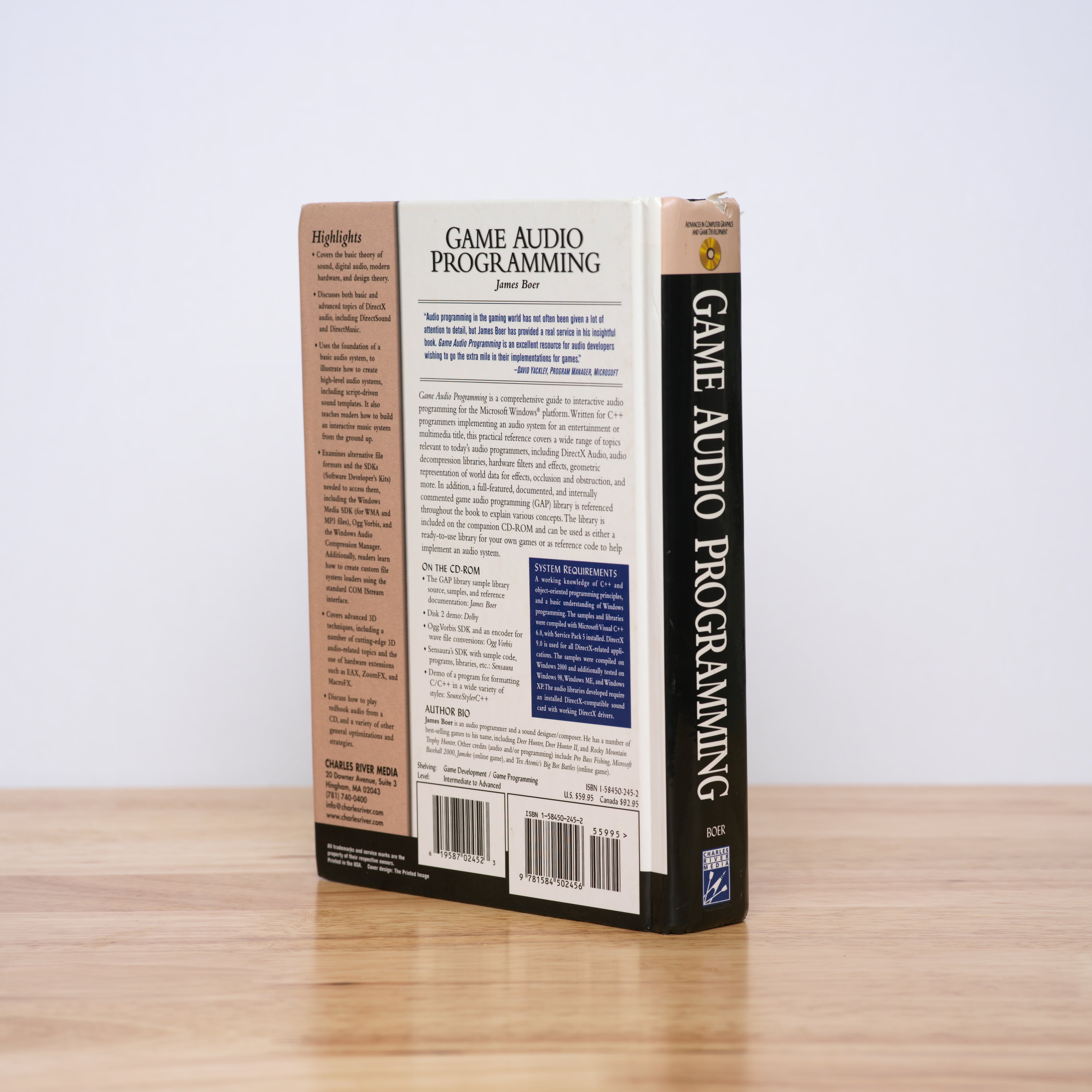 Game Audio Programming: Advances in Computer Graphics and Game Development - Boer, James