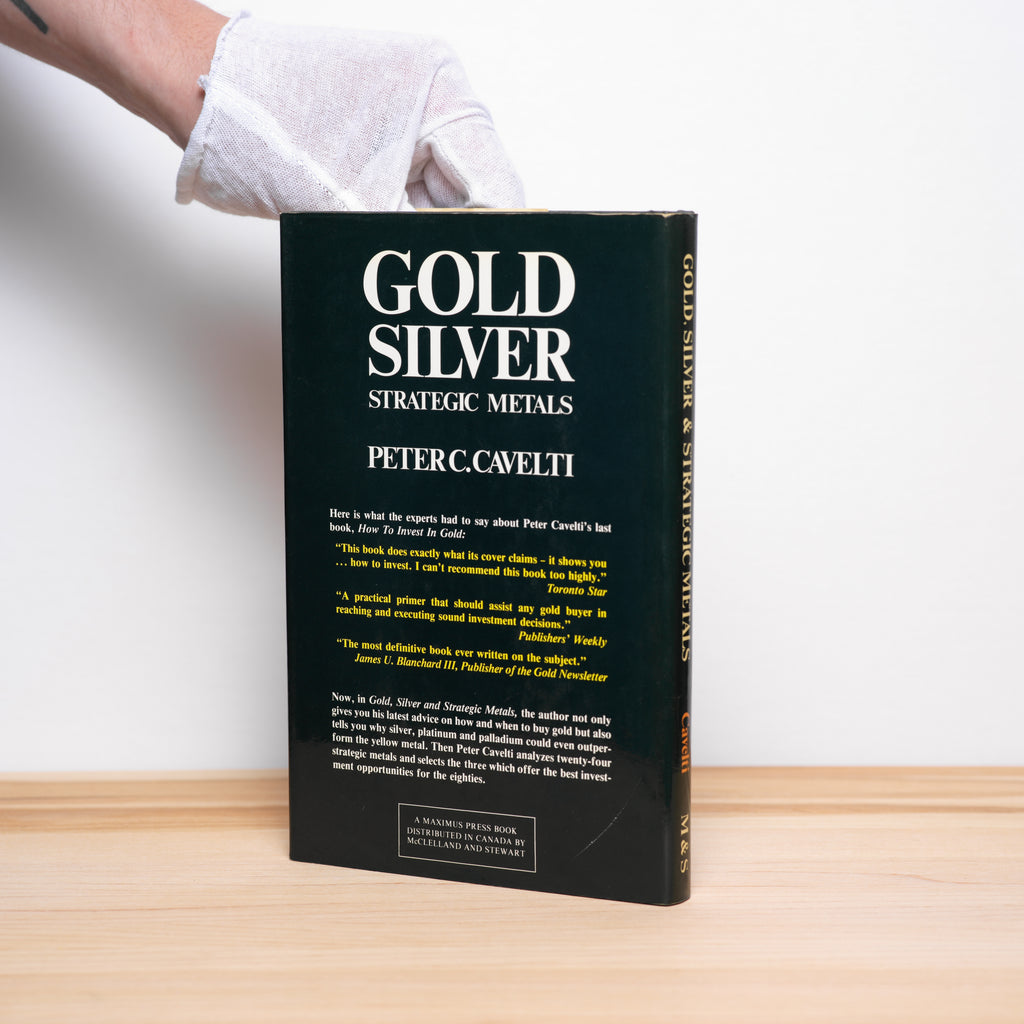 Gold, Silver & Strategic Metals - Cavelti, Peter C.