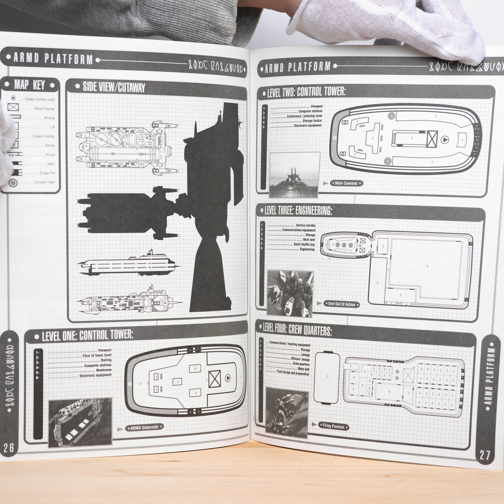 Ouellette, Martin; Vezina, Marc-Alexandre; Carrieres, Jean; Pelletier, Claude J. - Macross II: Spacecraft and Deck Plans Volume 3